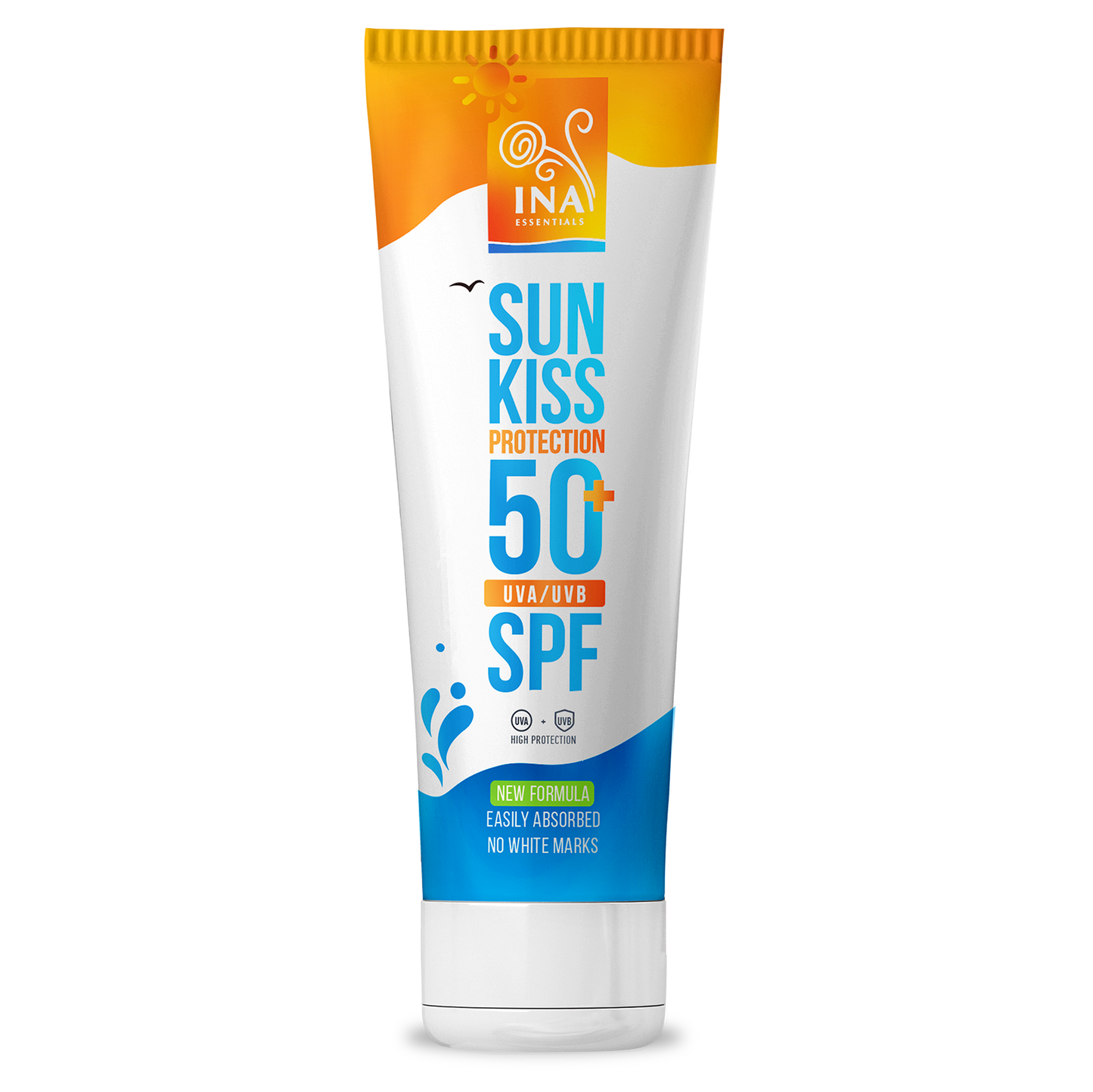 Prirodna Krema za Sunčanje za Lice i Tijelo SPF 50+ s Organskom Bijelom Jelom
