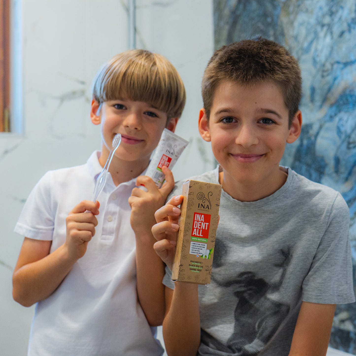 Kupite 3 paste za zube Ina Dent-All i dobijte 1 vodicu rujevine za ispiranje usta besplatno