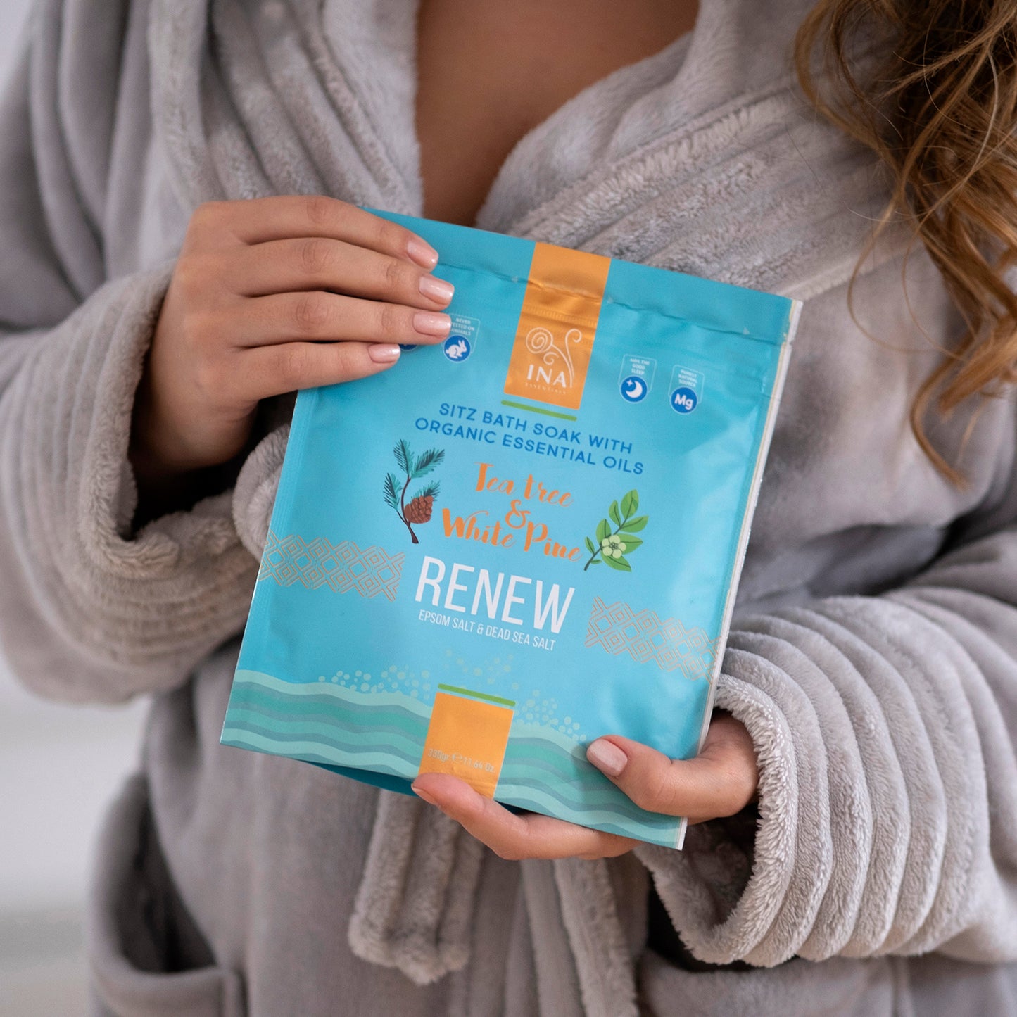 Renew – Sol za kupku s čajevcem i bijelim borom za umorne noge