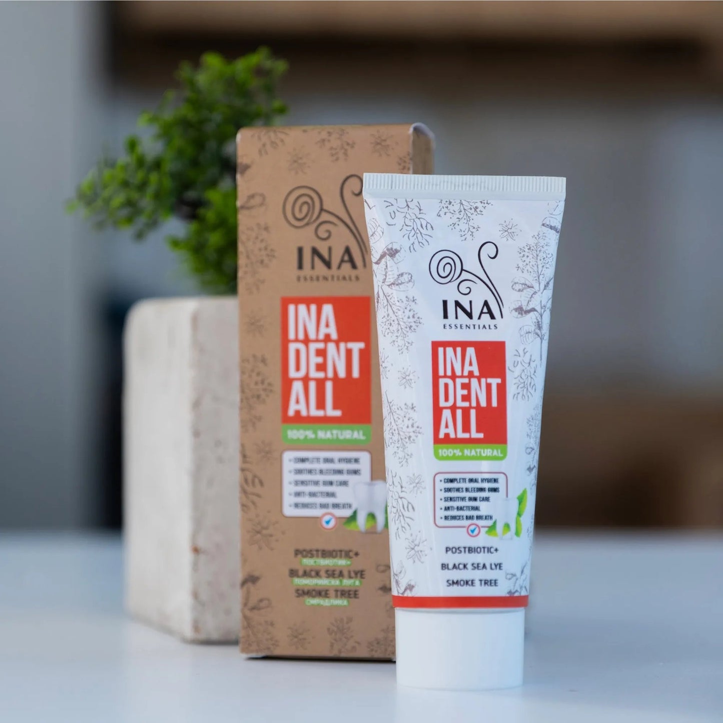Kupite 3 paste za zube Ina Dent-All i dobijte 2 prirodne paste za zube besplatno