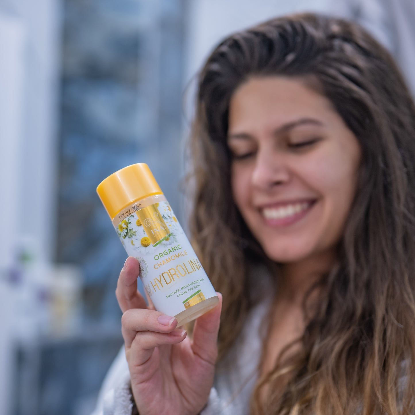 + Dar Organski hidrolat kamilice - Hydrolina za ekceme i nadraženu kožu (150ml)