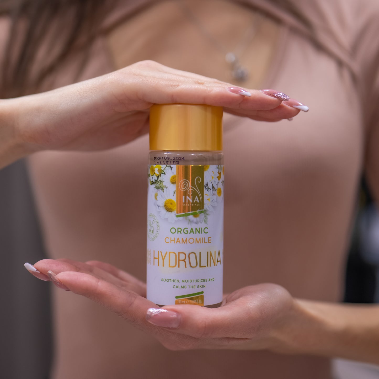 + Dar Organski hidrolat kamilice - Hydrolina za ekceme i nadraženu kožu (150ml)