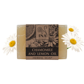 100% Herbal Soap-Chamomile and Lemon Oil