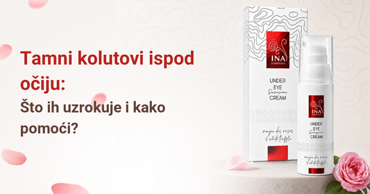 Tamni kolutovi ispod očiju – uzroci i njega kremom Rose Eye Lift
