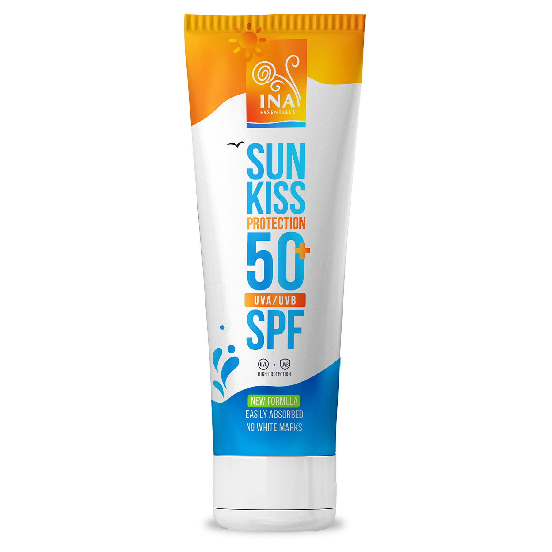 Prirodna Krema za Sunčanje za Lice i Tijelo SPF 50+ s Organskom Bijelom Jelom