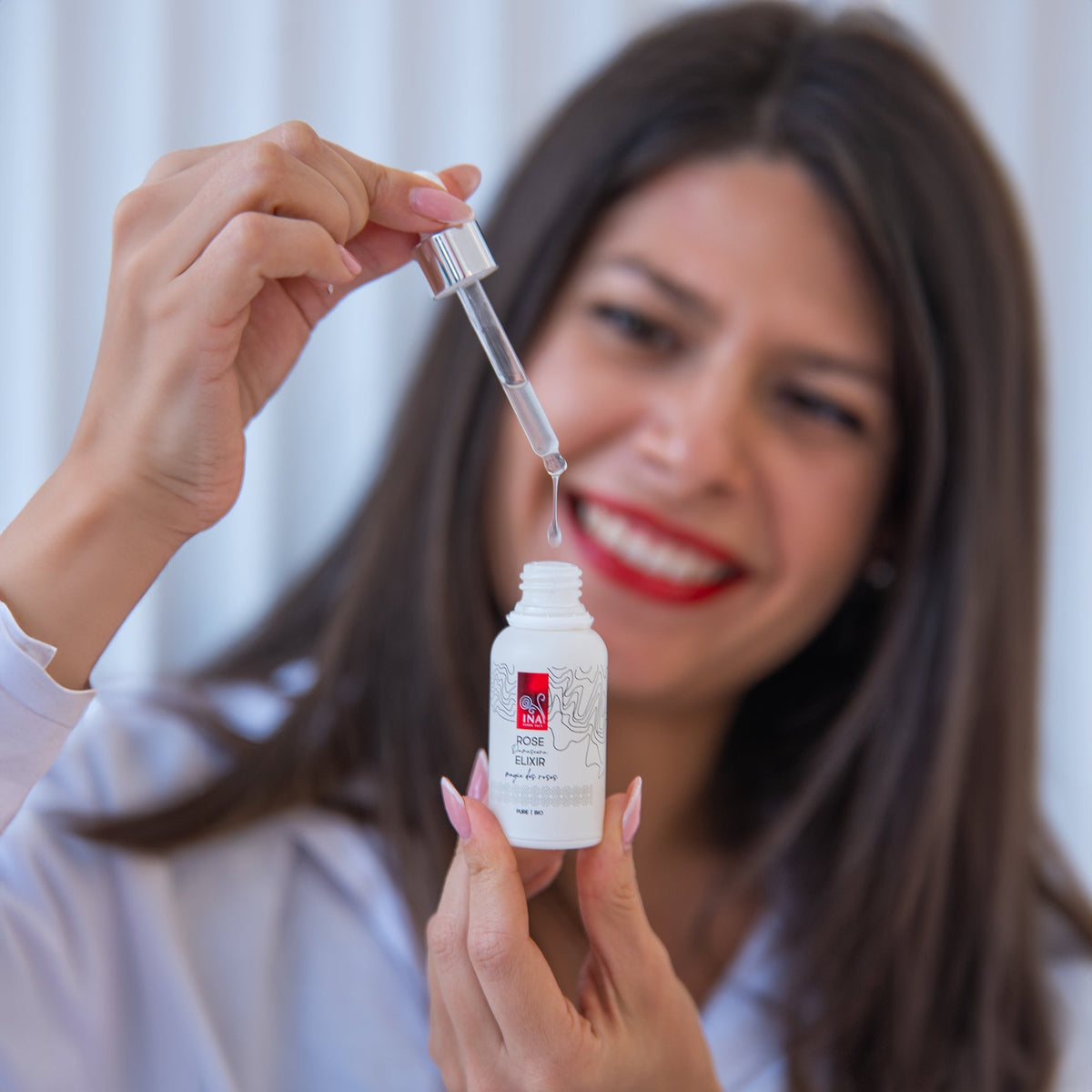 Serum za lice s Organskim Uljem Ruže | Rose Elixir | InaEssentials.HR