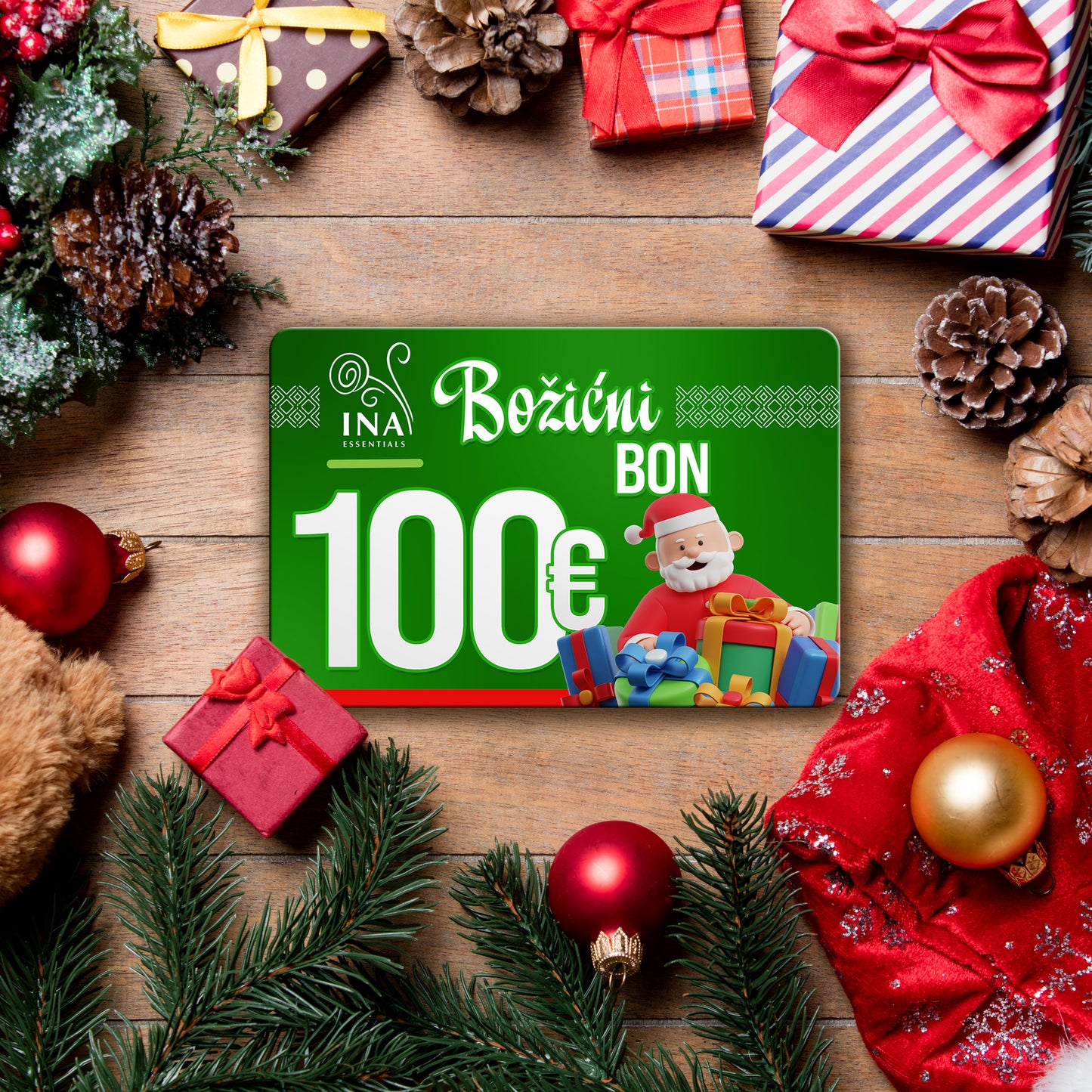 Kupite božićni bon u vrijednosti od 100 €, platite 70 € - Digitalni bon