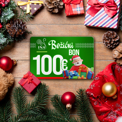 Kupite božićni bon u vrijednosti od 100 €, platite 70 € - Digitalni bon