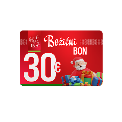Kupite božićni bon u vrijednosti od 30 €, platite 25 € - Digitalni bon