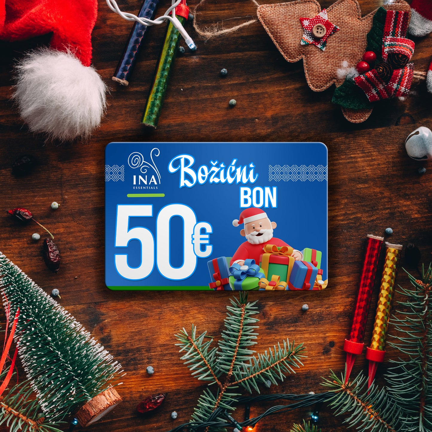 Kupite božićni bon u vrijednosti od 50€, platite 40€ - Digitalni bon