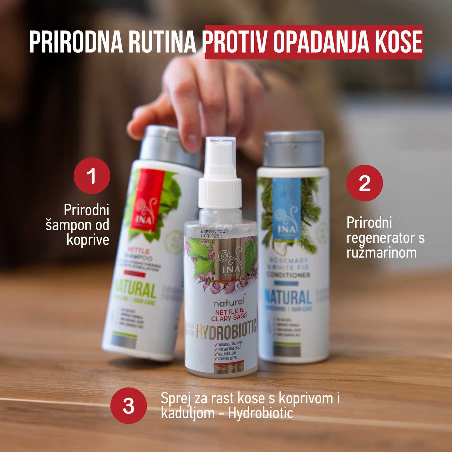 Opadanje kose RoutINA™ za Nju - trajno rješenje za Opadanje kose