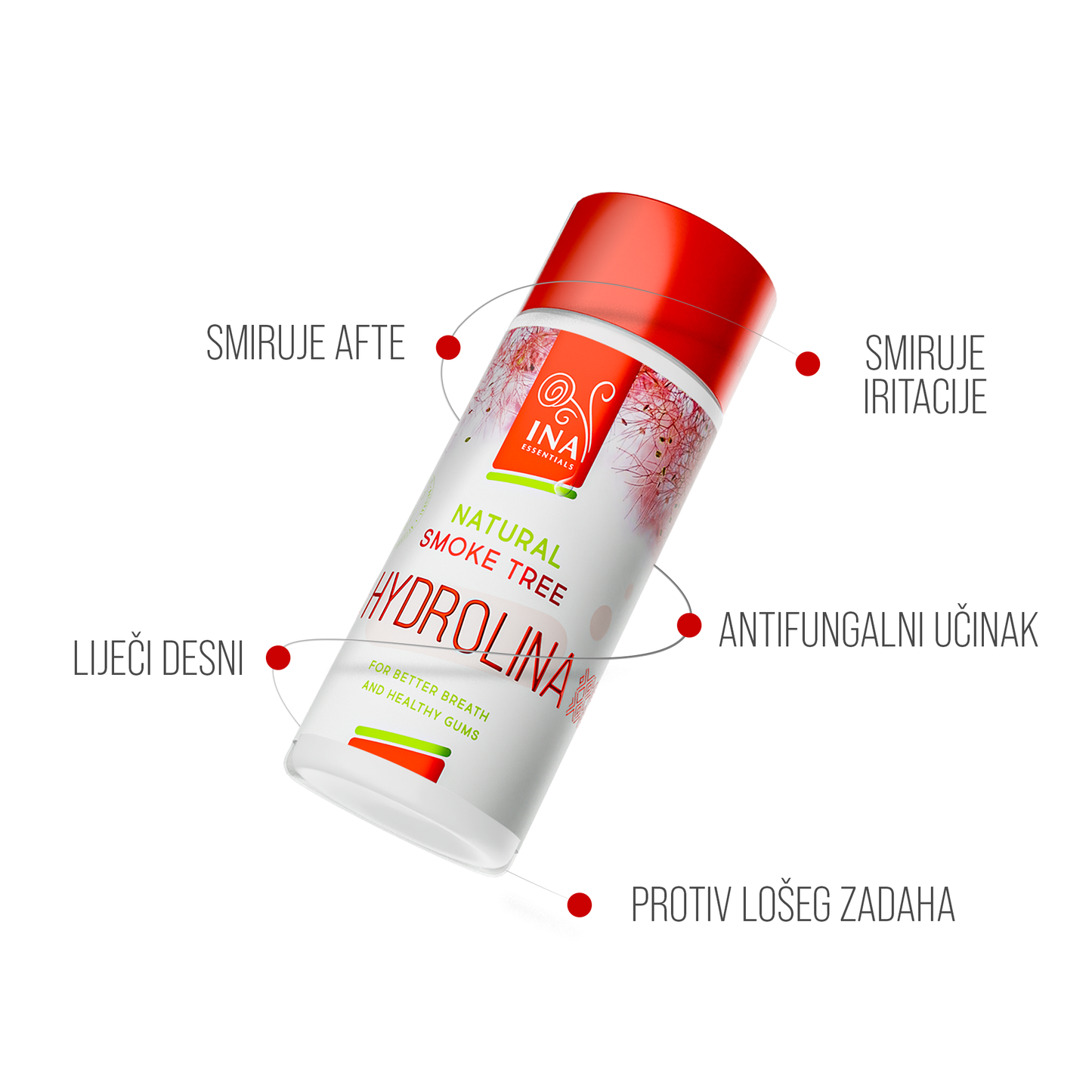 Organski Hidrolat - Hydrolina rujevine (150ml)