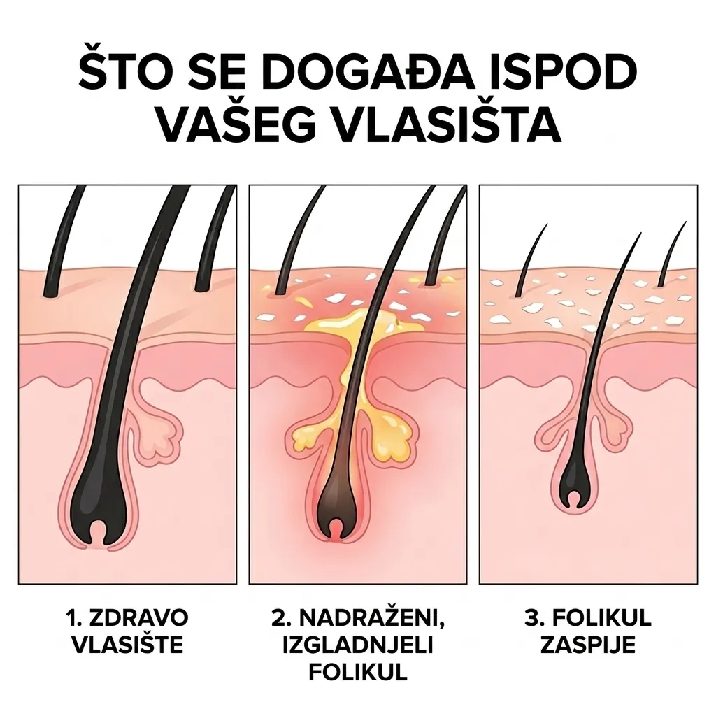 What is happening under your scalp