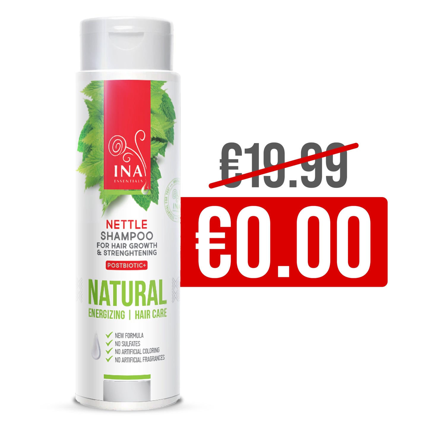 + Dar Prirodni šampon od koprive protiv gubitka kose (200 ml) - s ekstraktom divlje koprive